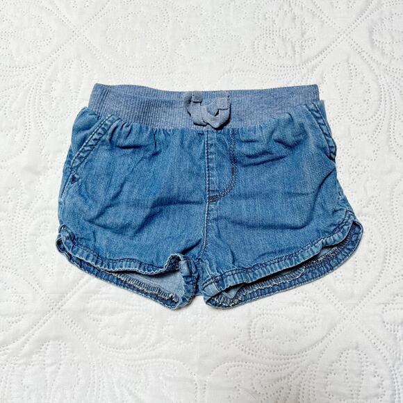 Children's Place Pull On Jean Shorts 24m - Picture 2 of 6